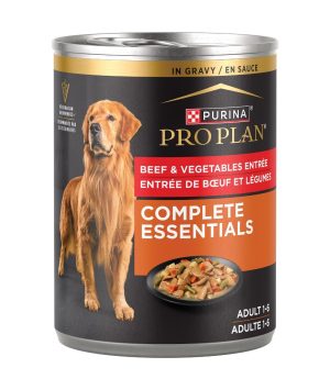 Complete Essentials Beef & Vegetables Entrée in Gravy Wet Dog Food