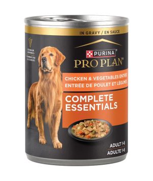 Complete Essentials Chicken & Vegetables Entrée Slices in Gravy Wet Dog Food